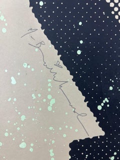 Mr. Brainwash ( 1966 ) - David Bowie - Dripping , Schablone und Siebdruck