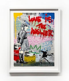 Mr Brainwash "Artist Within" Einzigartige Mischtechnik auf Papier