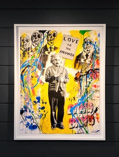 Mr. Brainwash, Einstein (Unique), 2015