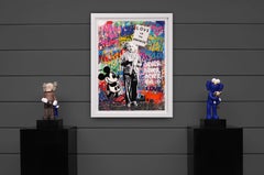Mr. Brainwash, 'Love Is The Answer' (Unique Painting), 2020