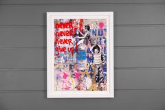 Mr. Brainwash, Unique 'Never, Never Give Up' 2019
