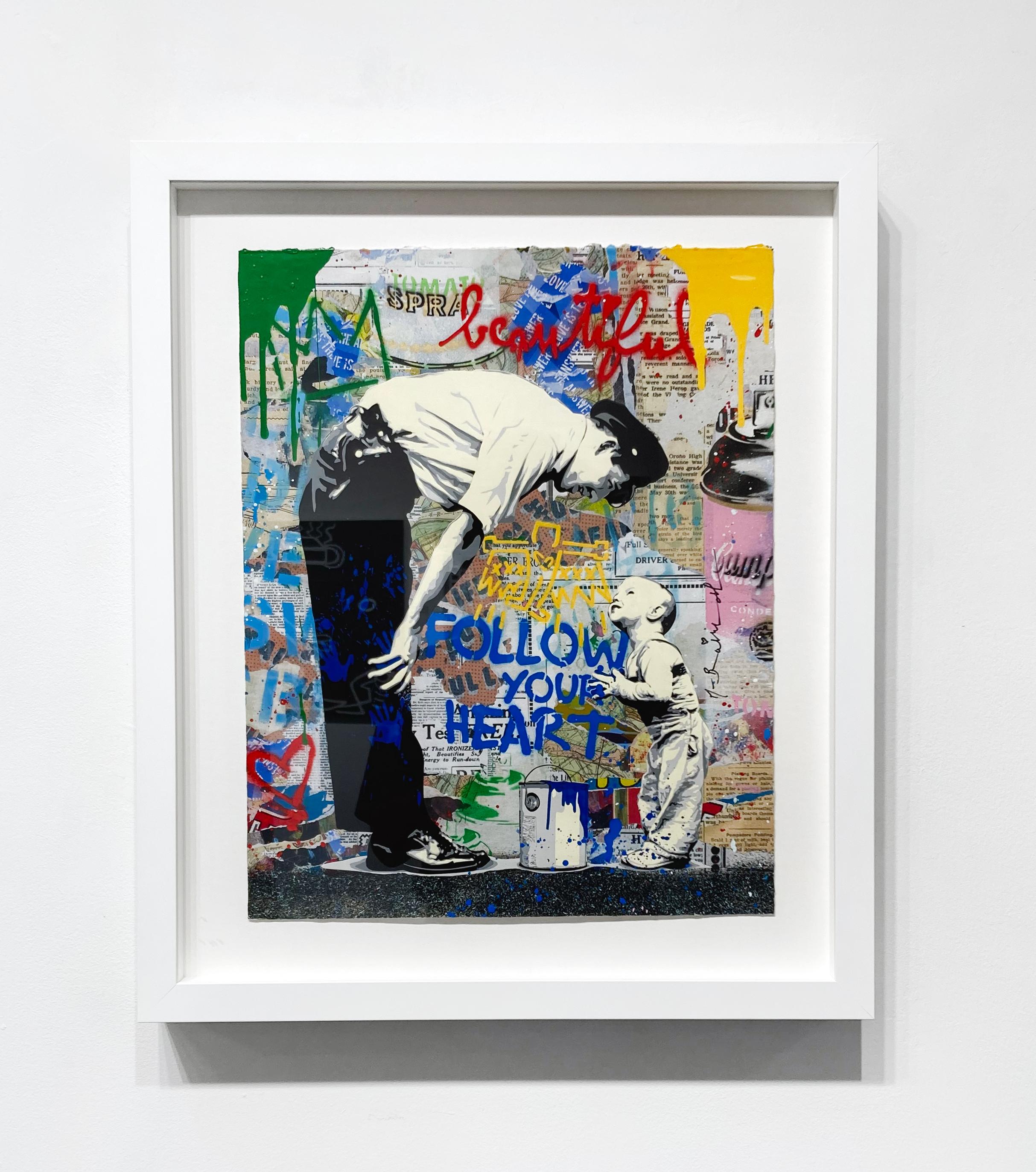 Not Guilty - Street Art Mixed Media Art by Mr. Brainwash