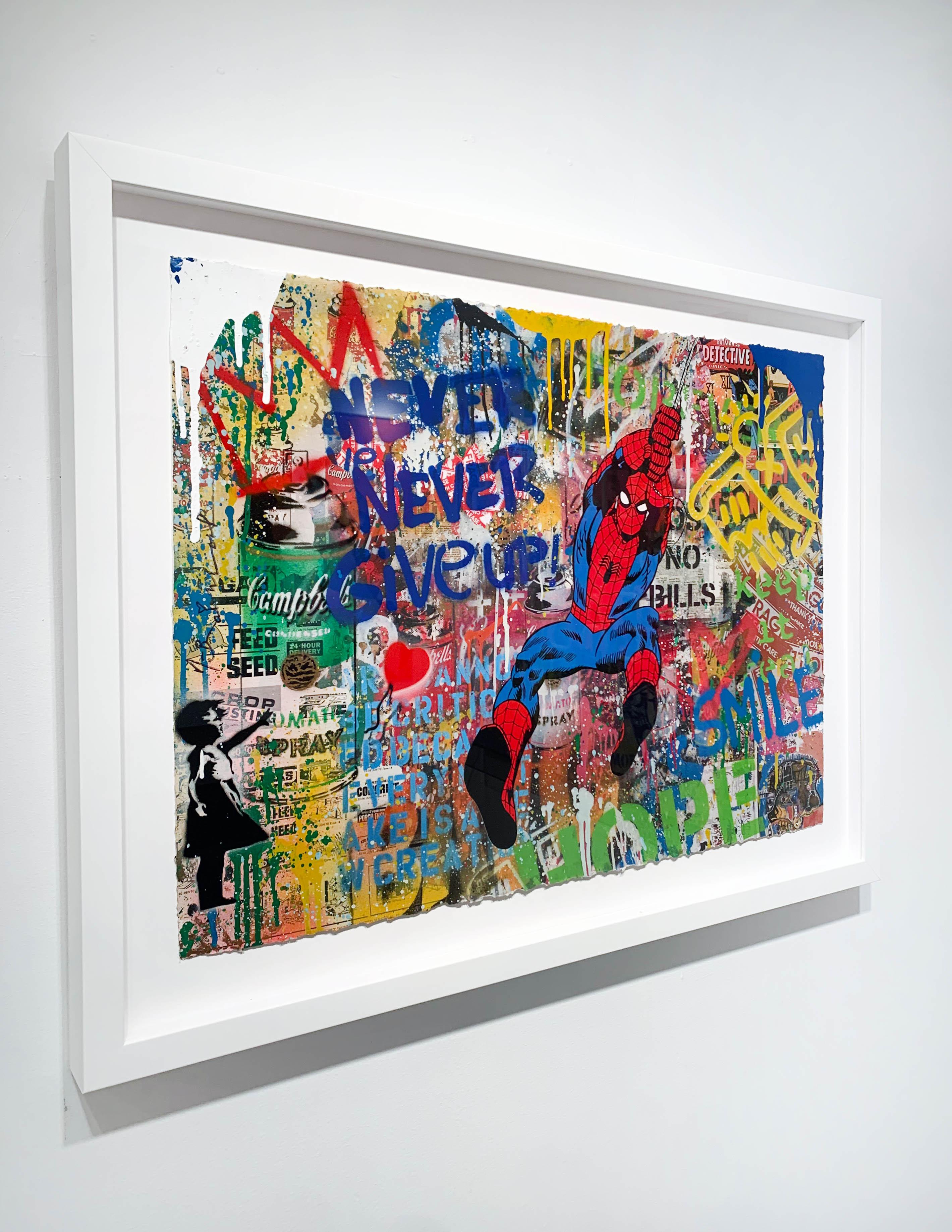 spiderman spray paint art