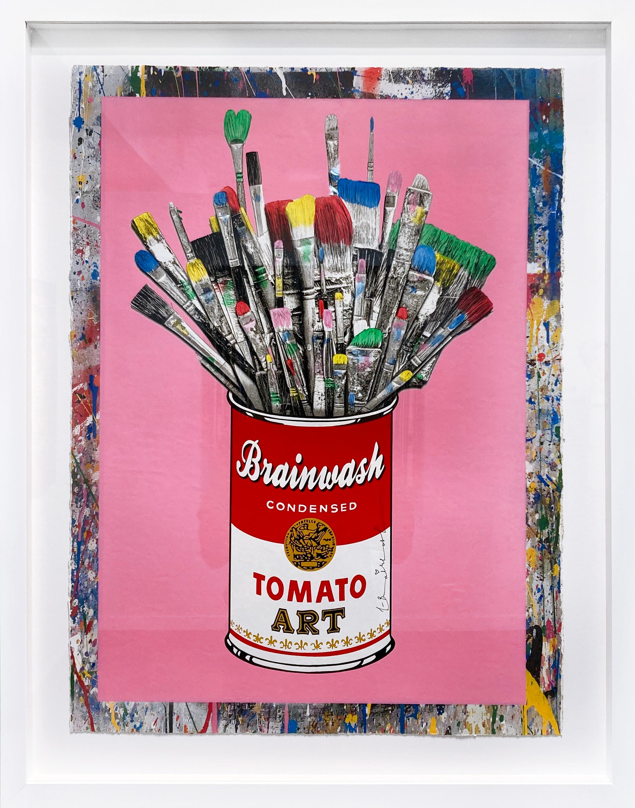 Tomato Pop - Mixed Media Art by Mr. Brainwash