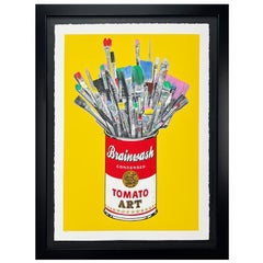 "Tomato Pop (Yellow)" Framed Limited Edition Hand-Finished Silk Screen