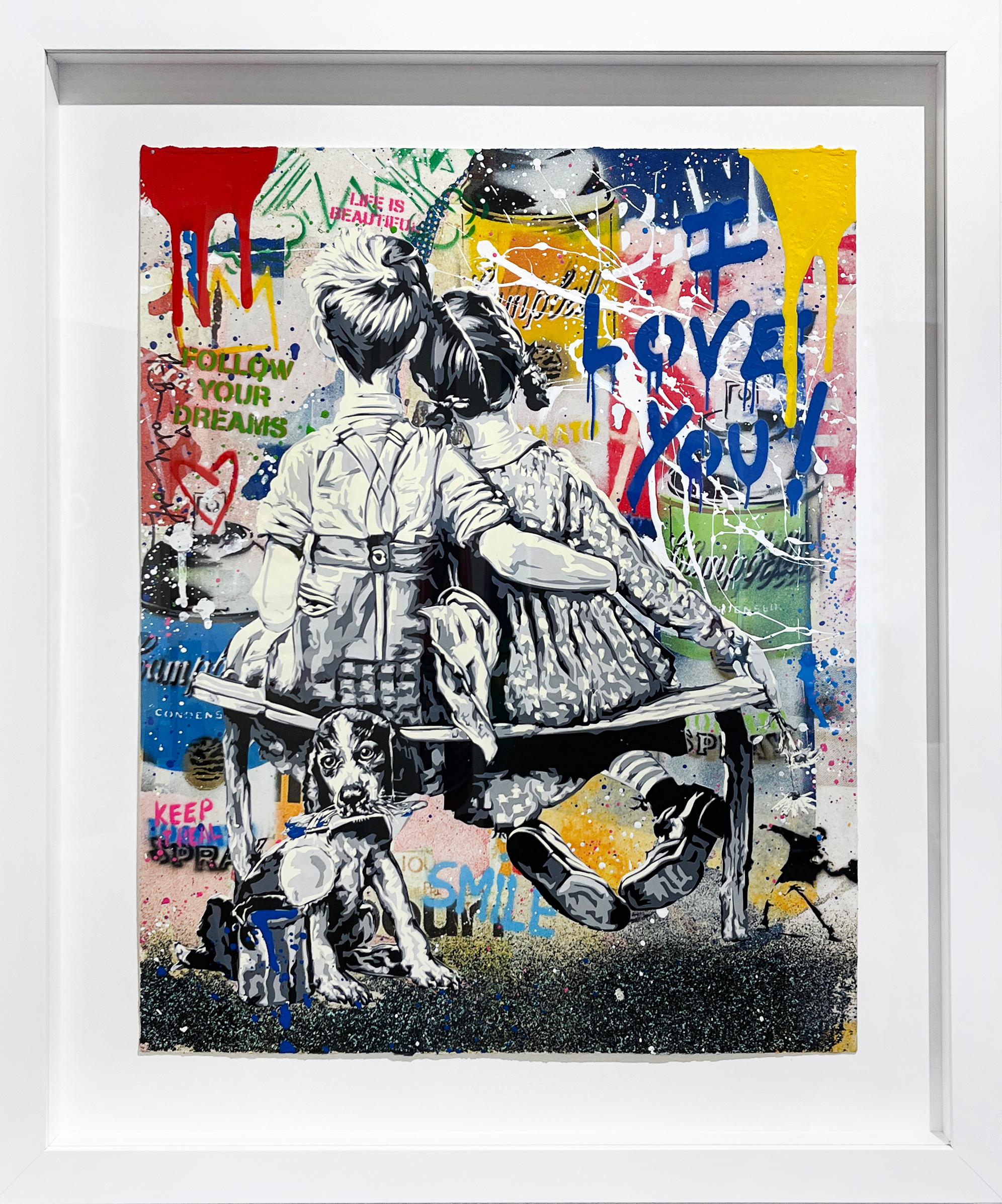 Work Well Together  - Mixed Media Art by Mr. Brainwash