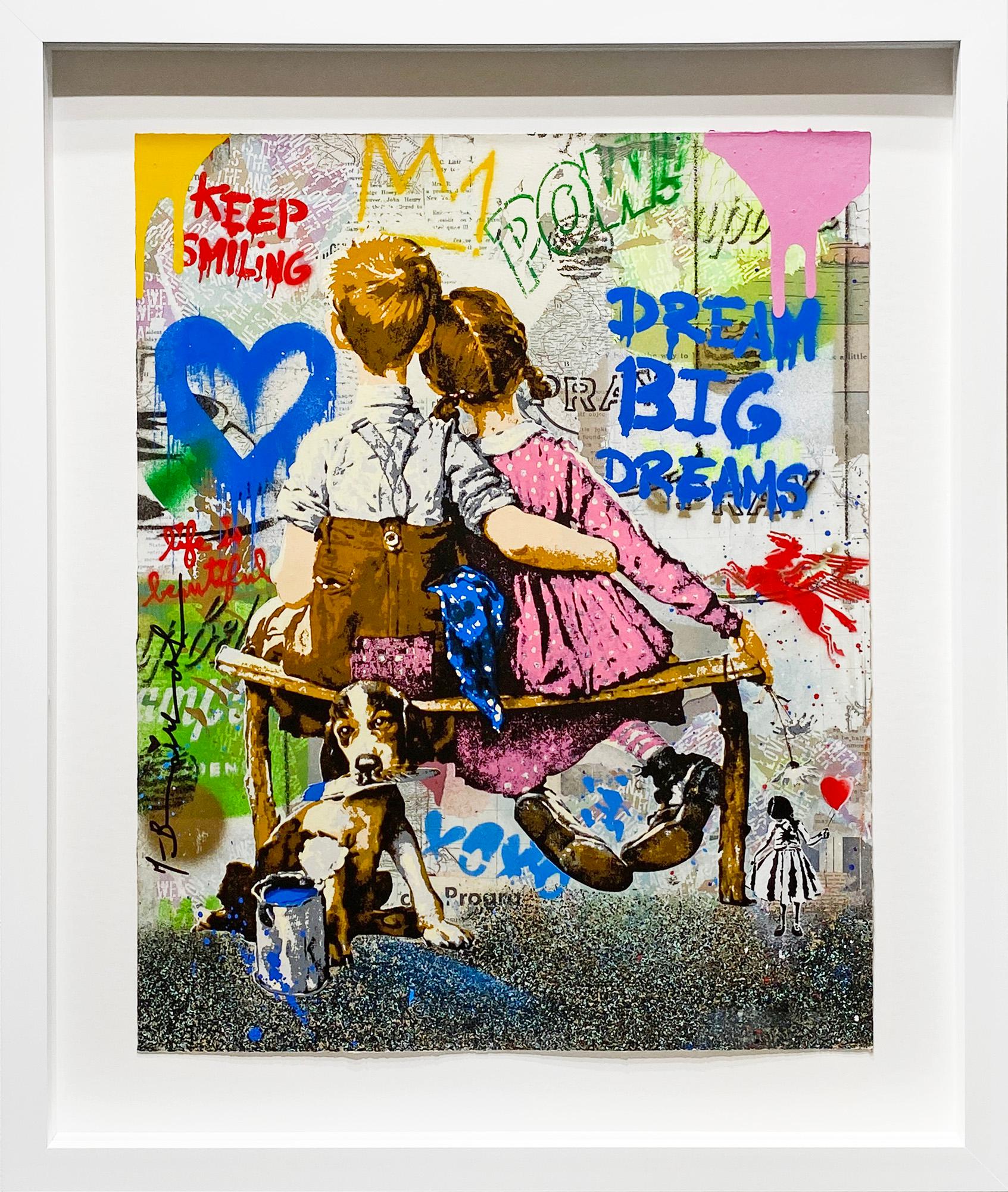 Work Well Together - Mixed Media Art by Mr. Brainwash
