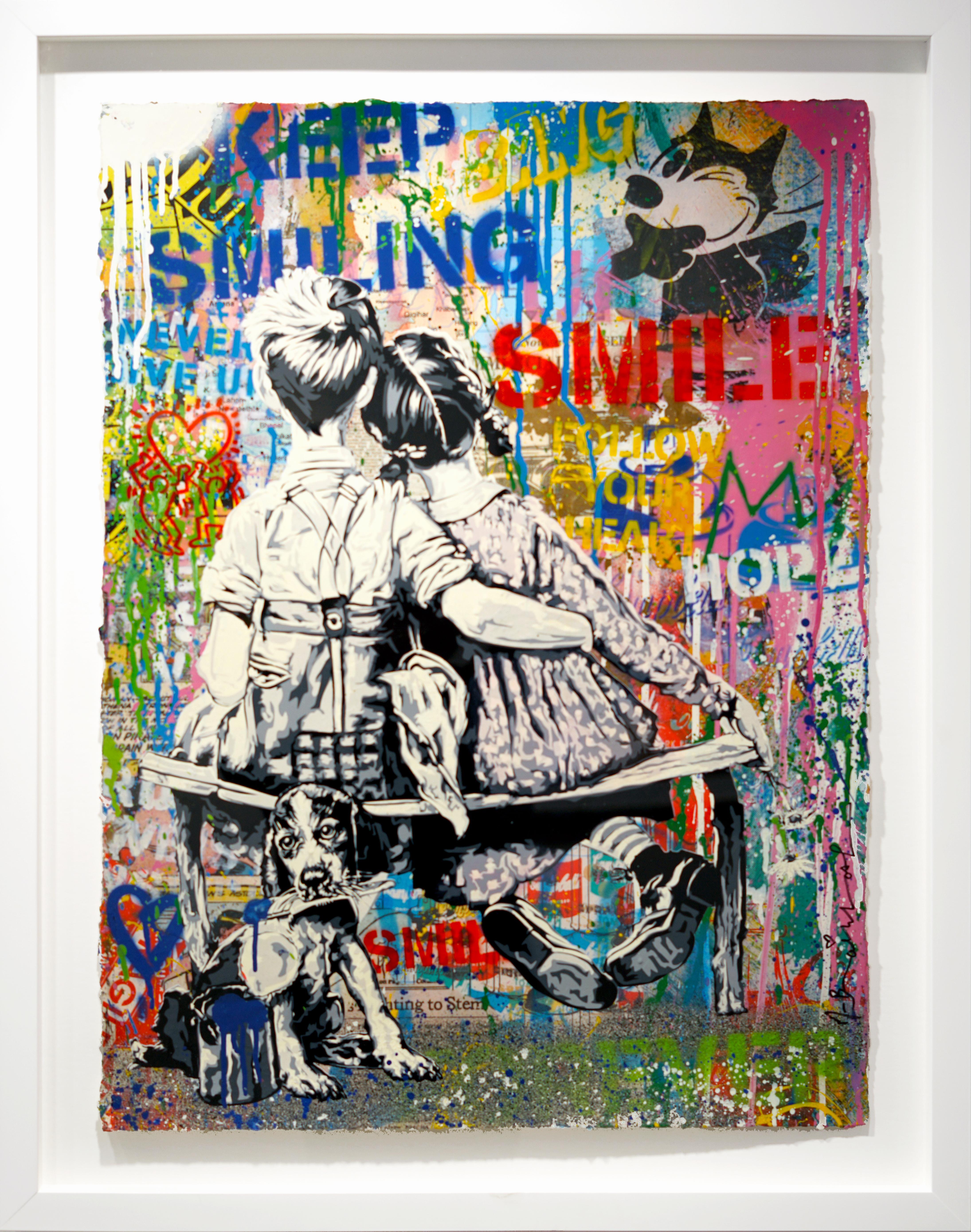 Work Well Together - Mixed Media Art by Mr. Brainwash