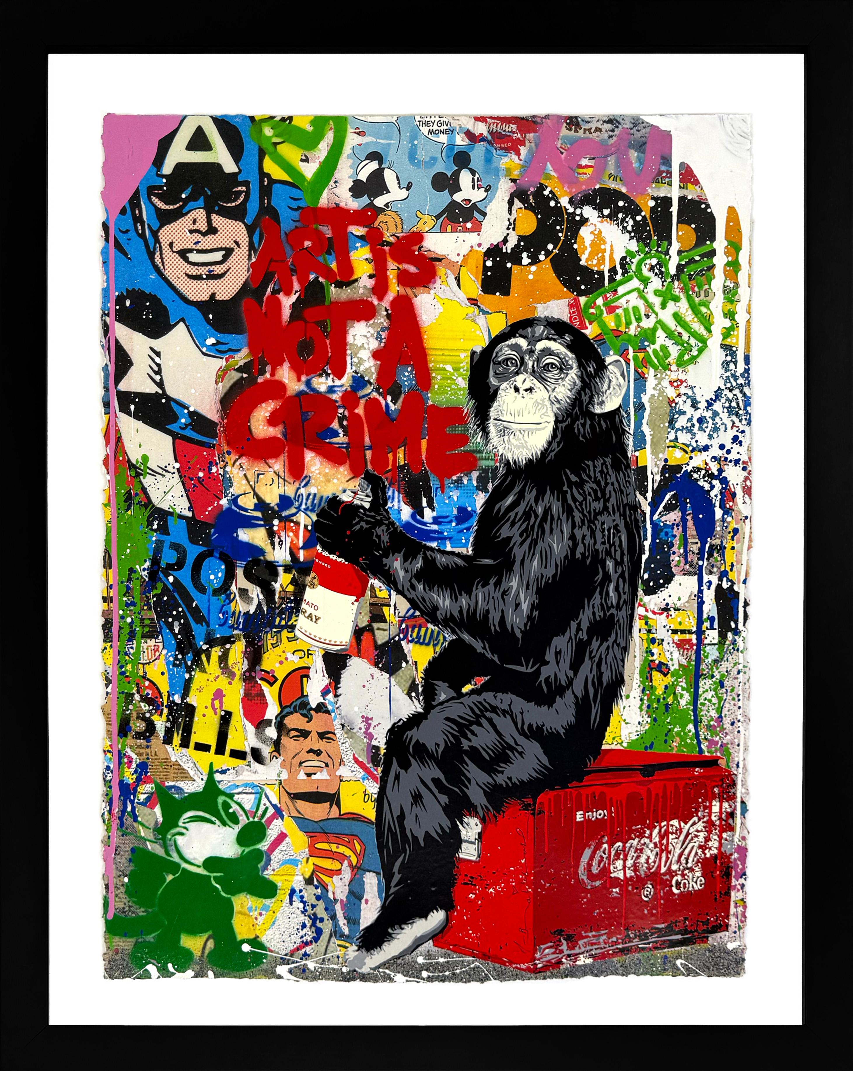 La vida cotidiana (pintura original sobre papel)
