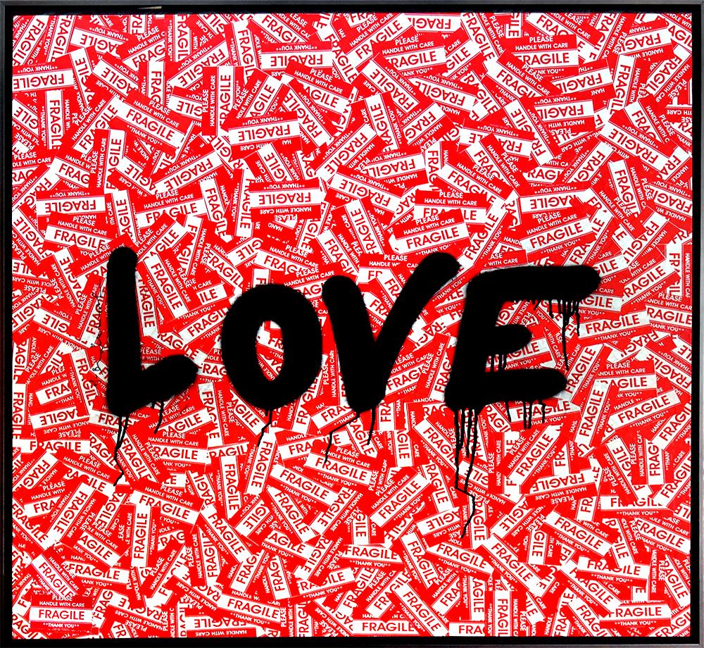 Love - Painting by Mr. Brainwash