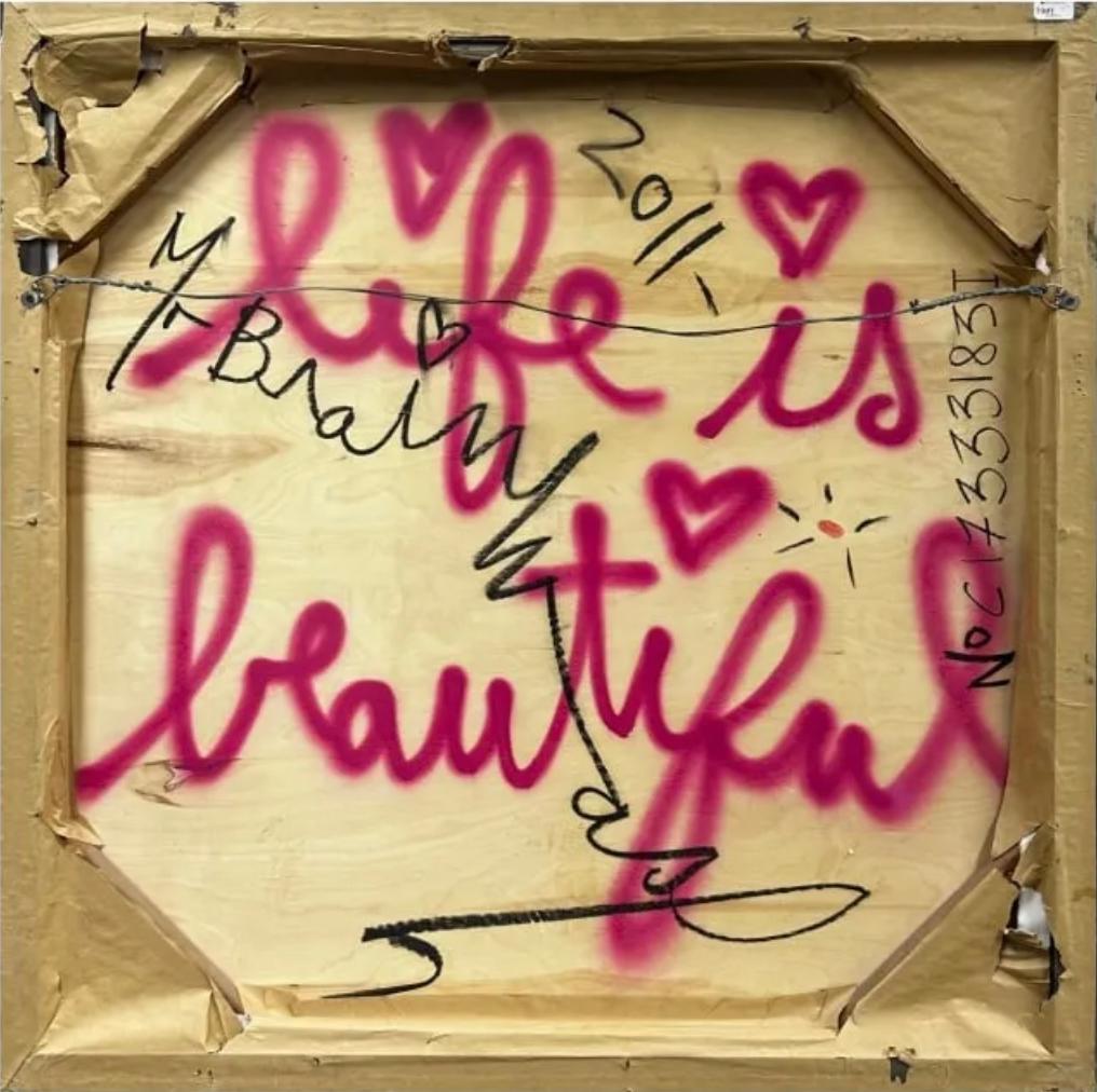 Topolino e Minnie - Painting Pop Art di Mr. Brainwash