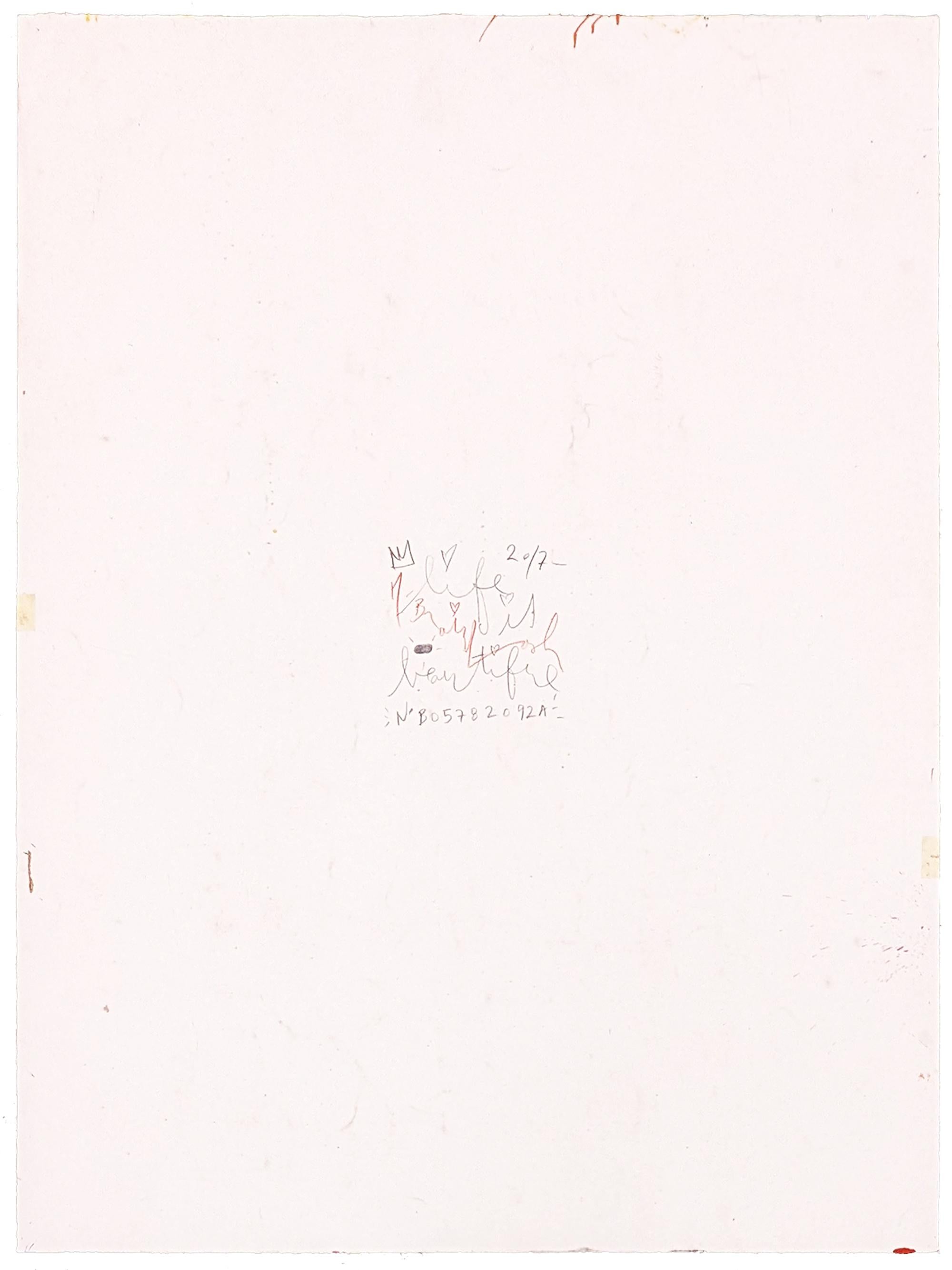 Mickey & Minnie (original enorme sobre papel) - Painting de Mr. Brainwash