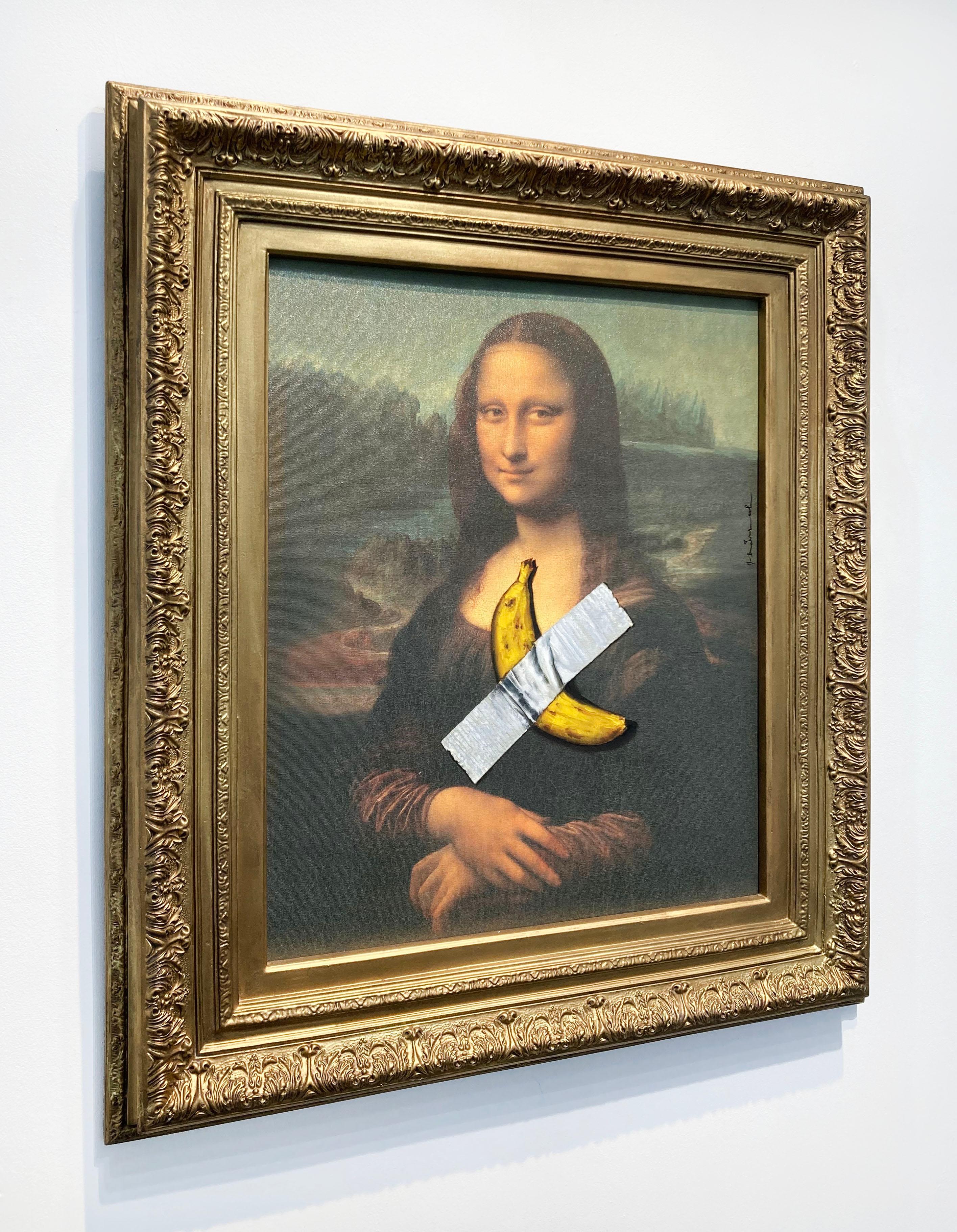 Artista:  Brainwash, Mr.
Titolo:  Mona Lisa Comedian 
Data:  2022
Media:  Tecnica mista su tela 
Non incorniciato Dimensioni:  24