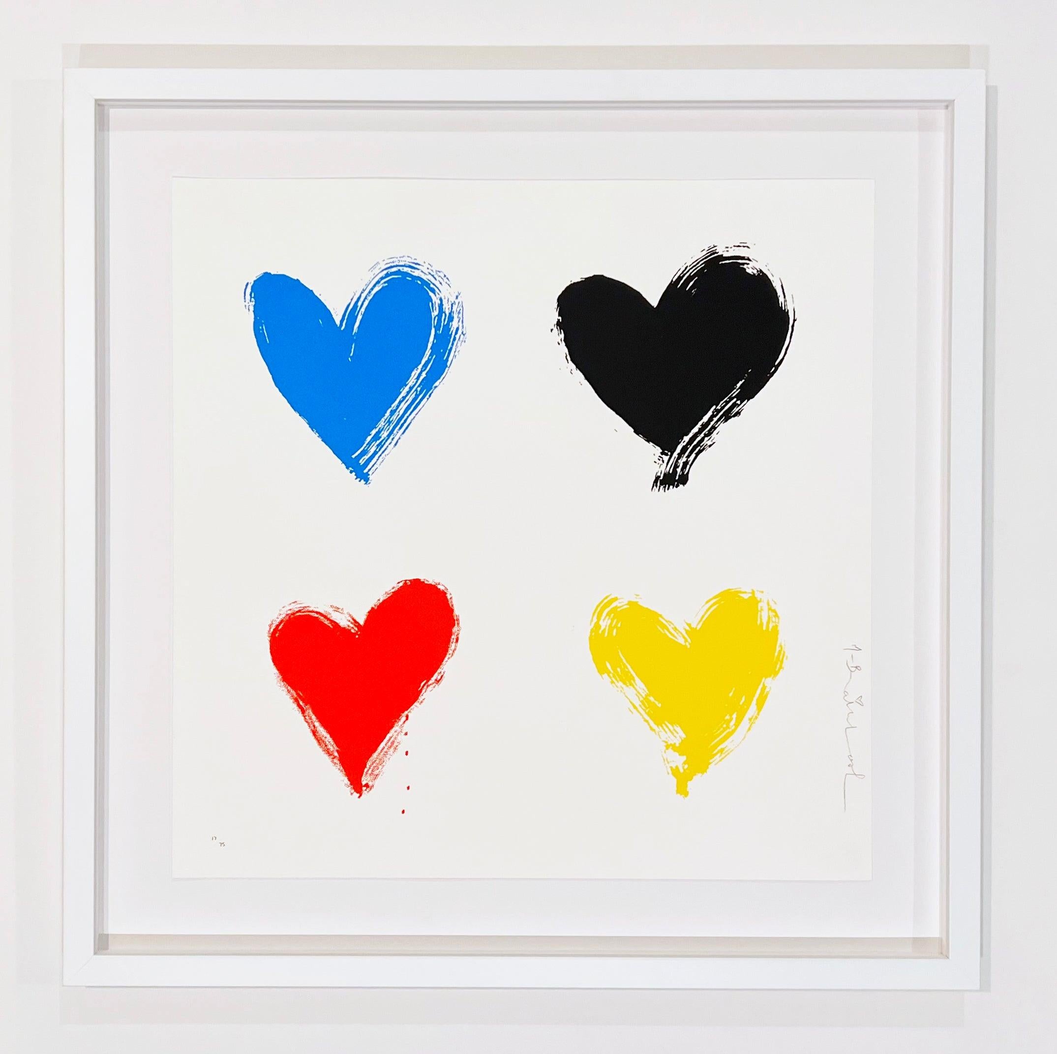 All You Need is He(Art) - Print by Mr. Brainwash