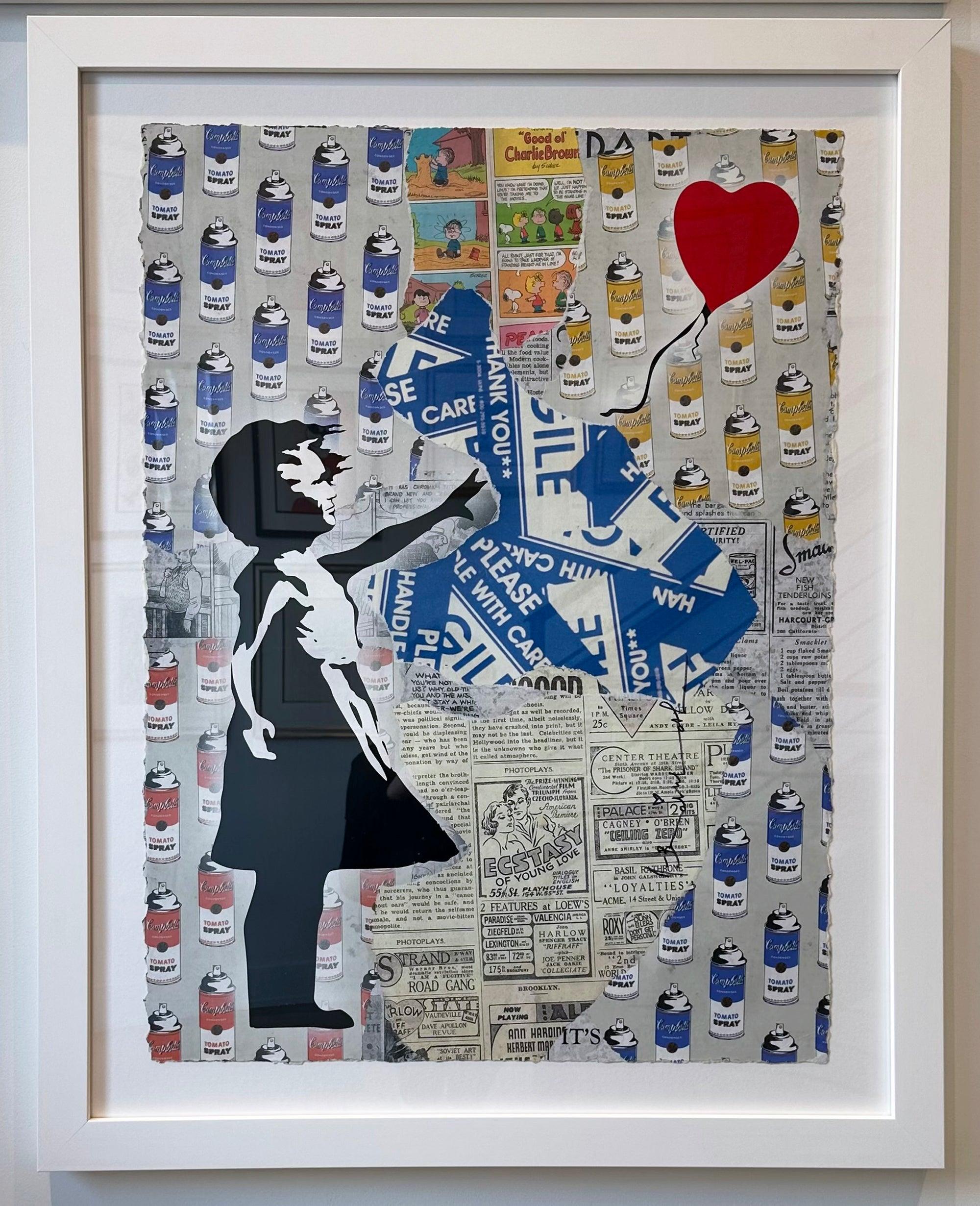 Balloon Girl - Print by Mr. Brainwash