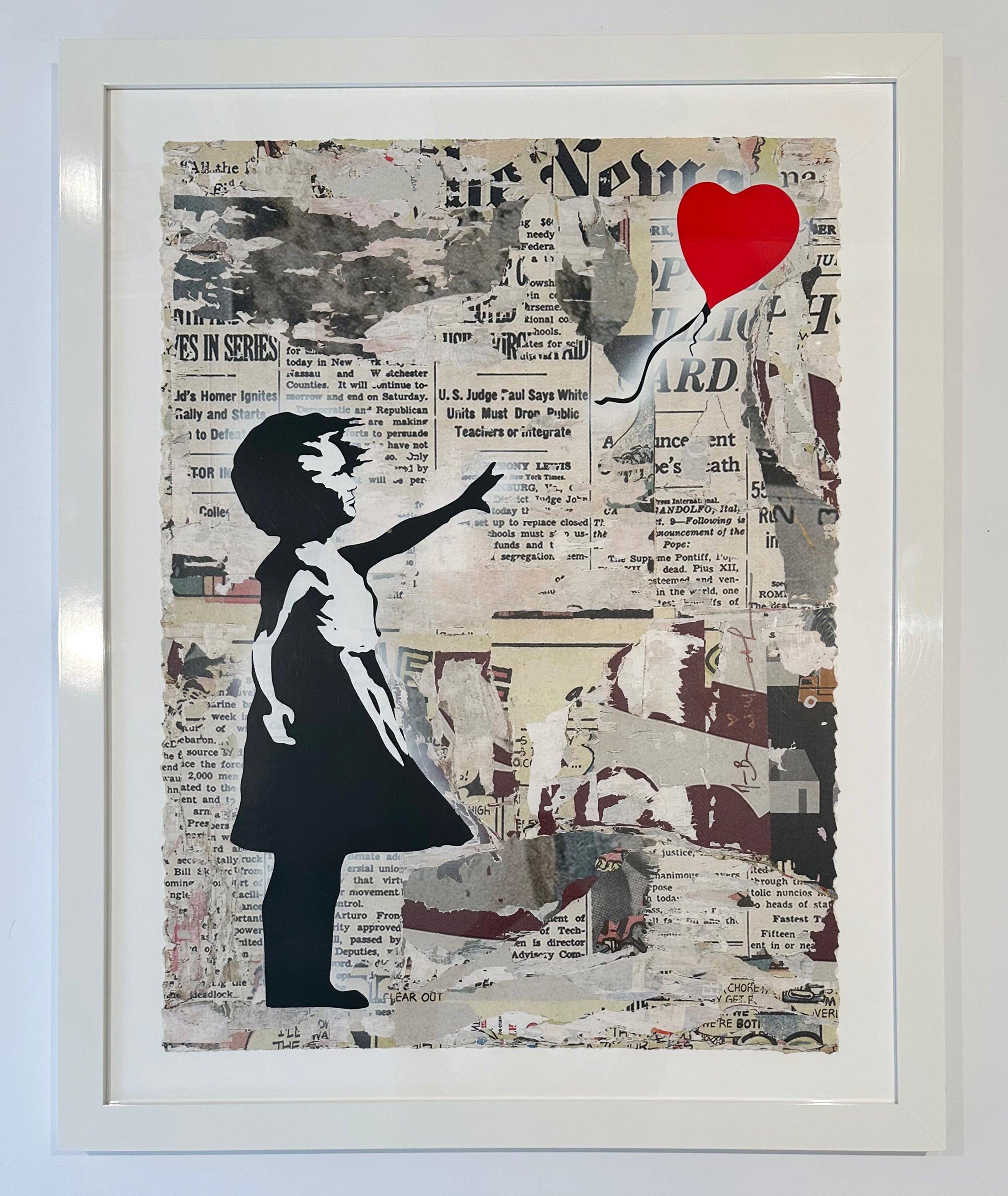 Balloon Girl - Print by Mr. Brainwash