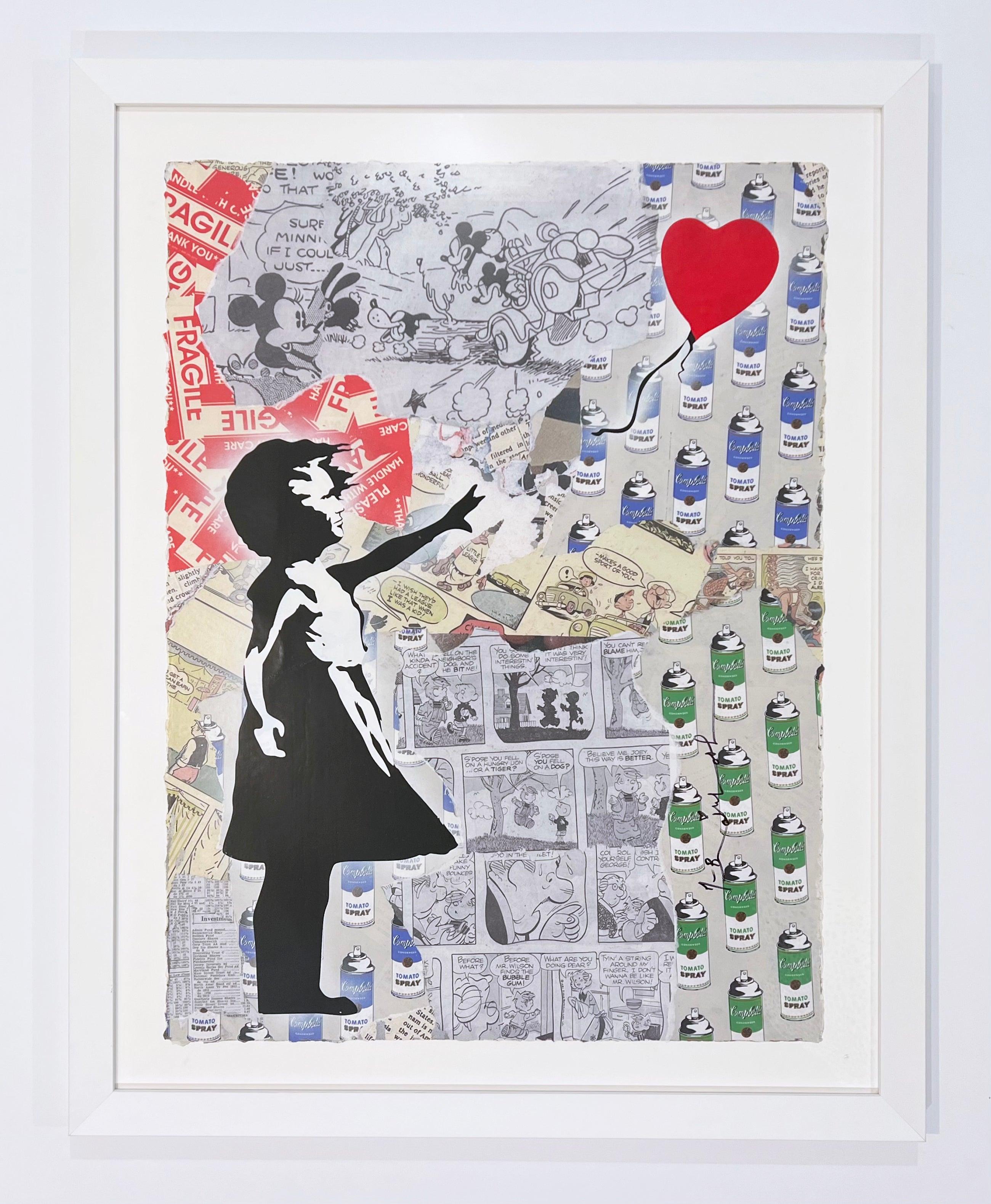 Balloon Girl - Print by Mr. Brainwash