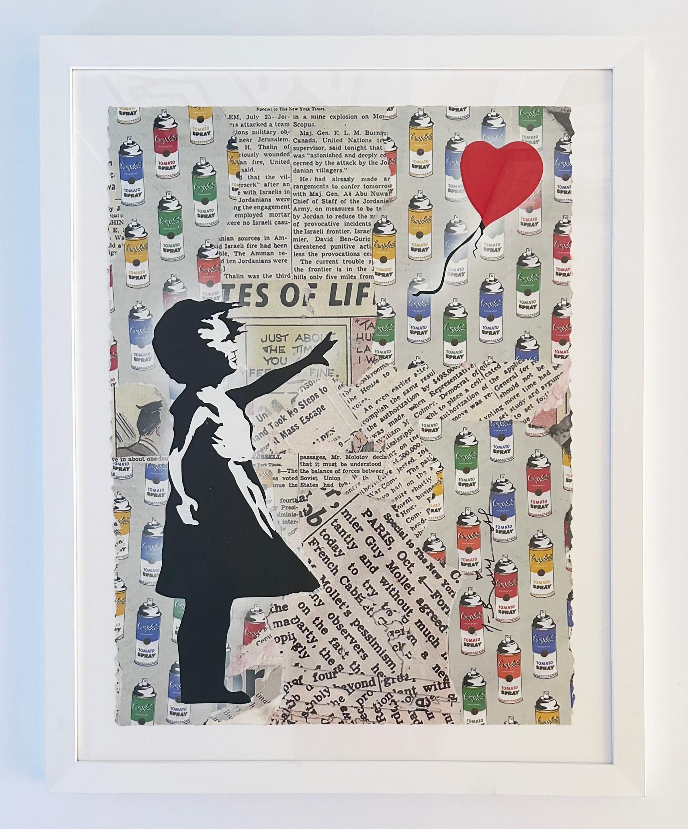 Balloon Girl - Print by Mr. Brainwash
