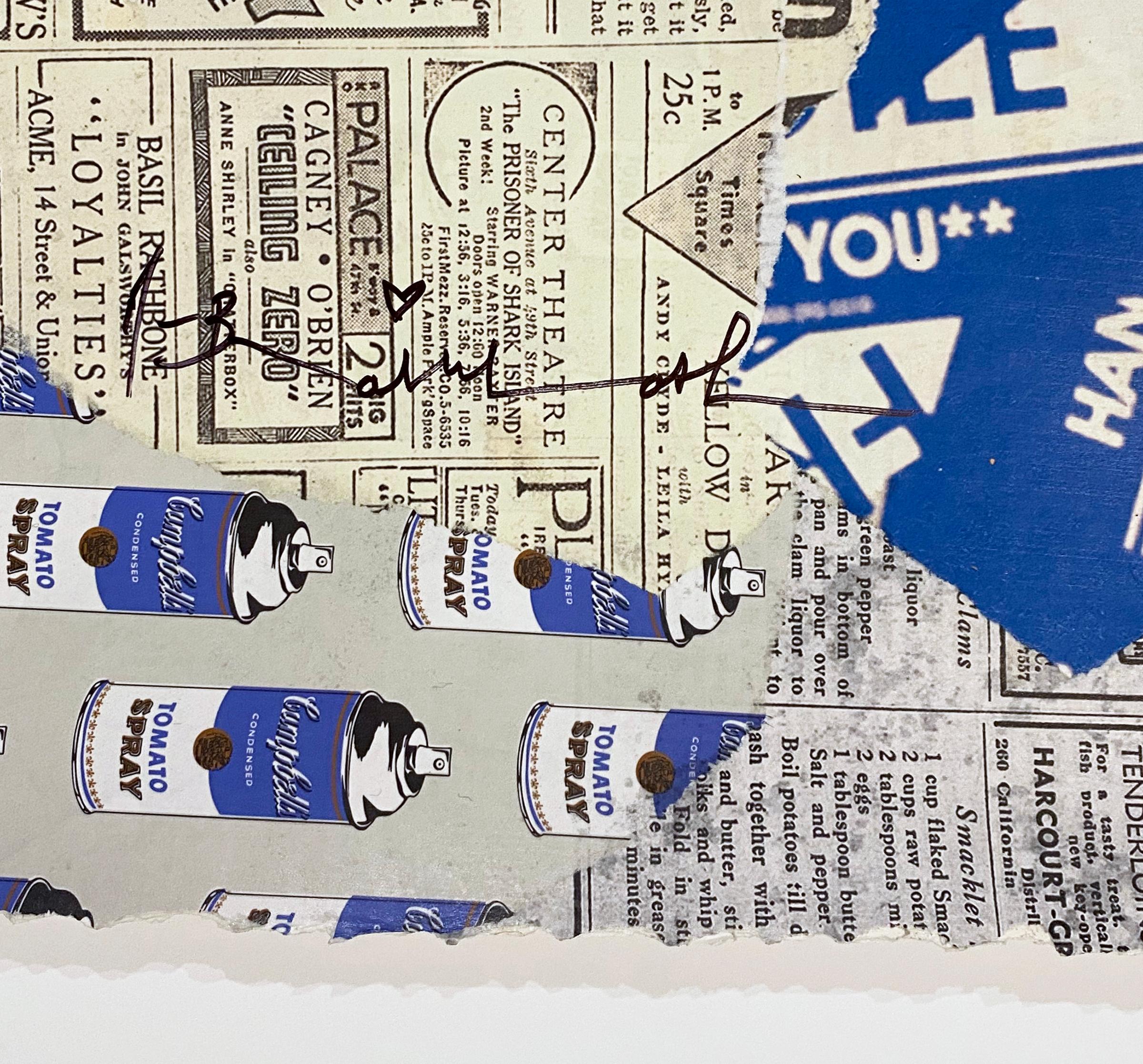 Balloon Girl - Contemporary Print by Mr. Brainwash