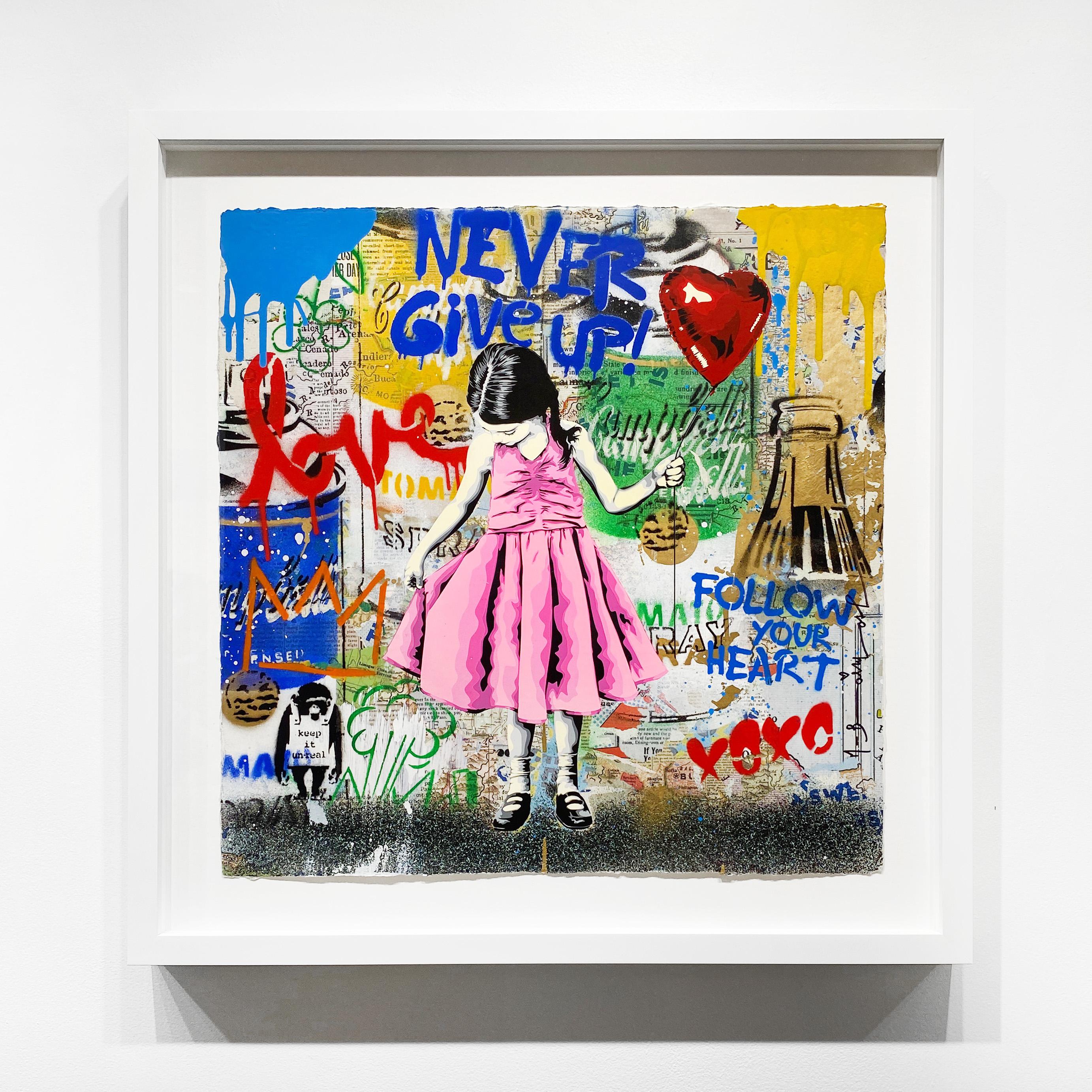 Belle fille - Print de Mr. Brainwash