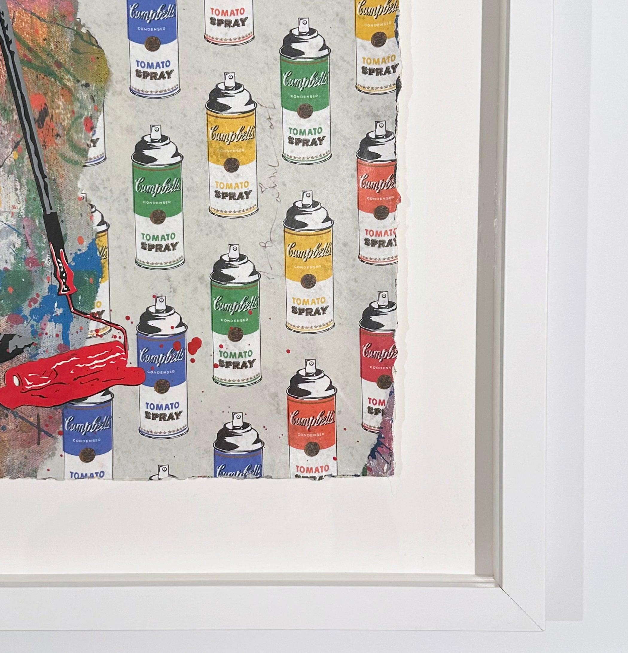 Charlie Chaplin - Contemporary Print by Mr. Brainwash
