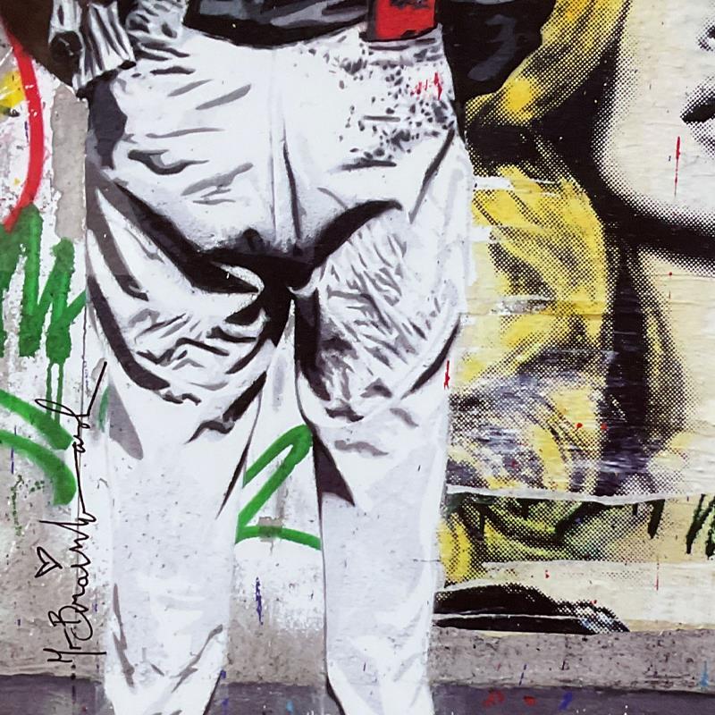 Maßgefertigte gerahmte Platte Signierte Offset-Lithographie (Zeitgenössisch), Mixed Media Art, von Mr. Brainwash