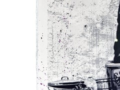 Eternité (rare sérigraphie encadrée et finie à la main)