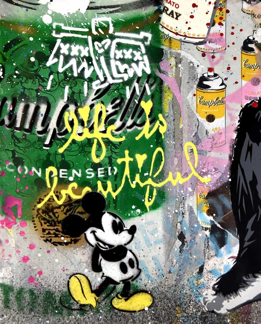 Everyday Life - Contemporary Print by Mr. Brainwash