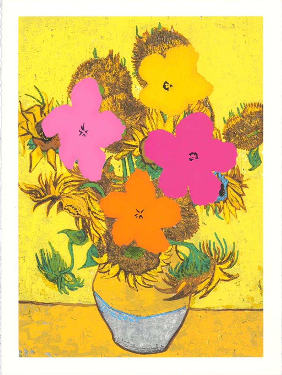 Flower and Sun - Print by Mr. Brainwash