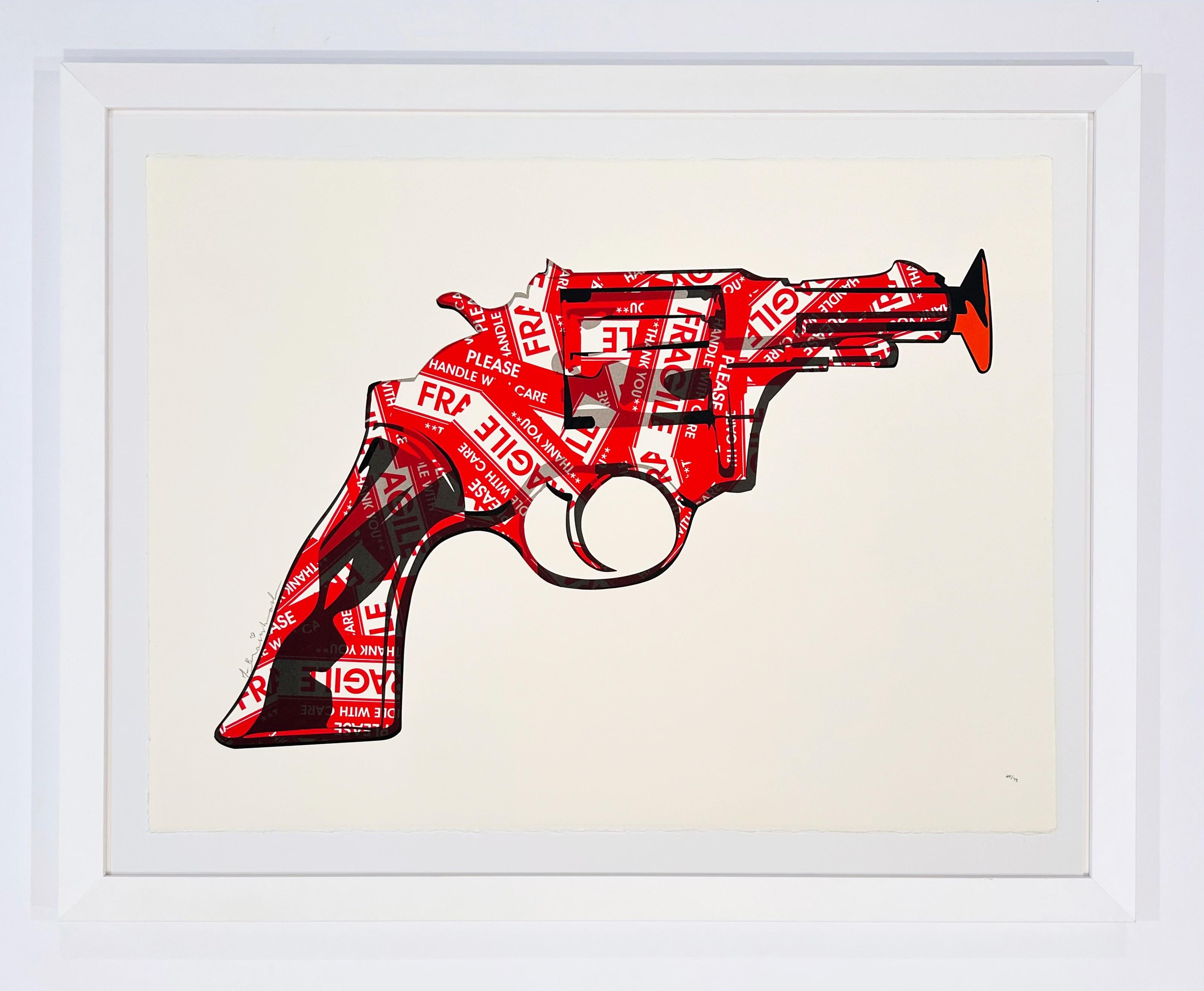 Fragile - Print by Mr. Brainwash
