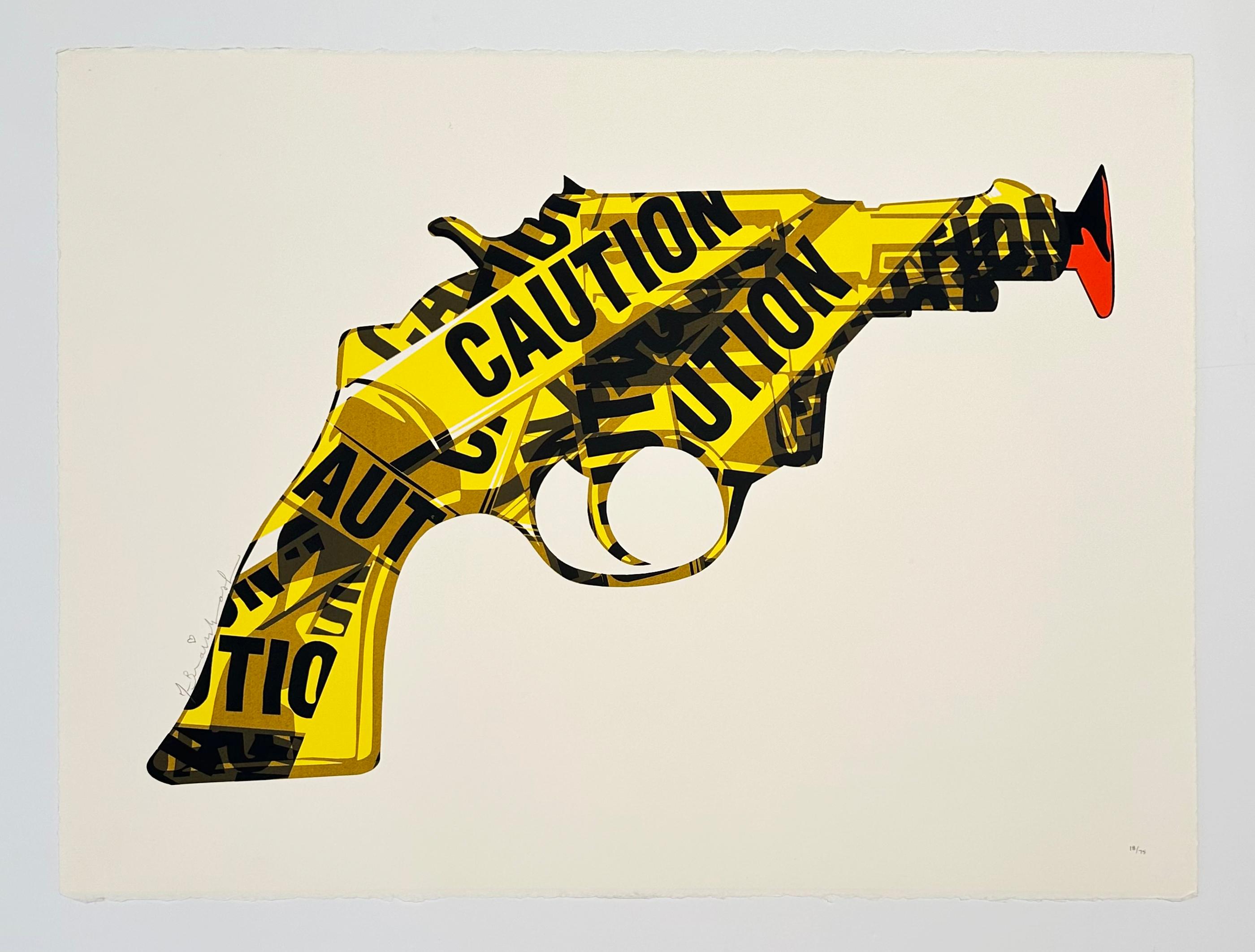 Manipular con cuidado - Print de Mr. Brainwash