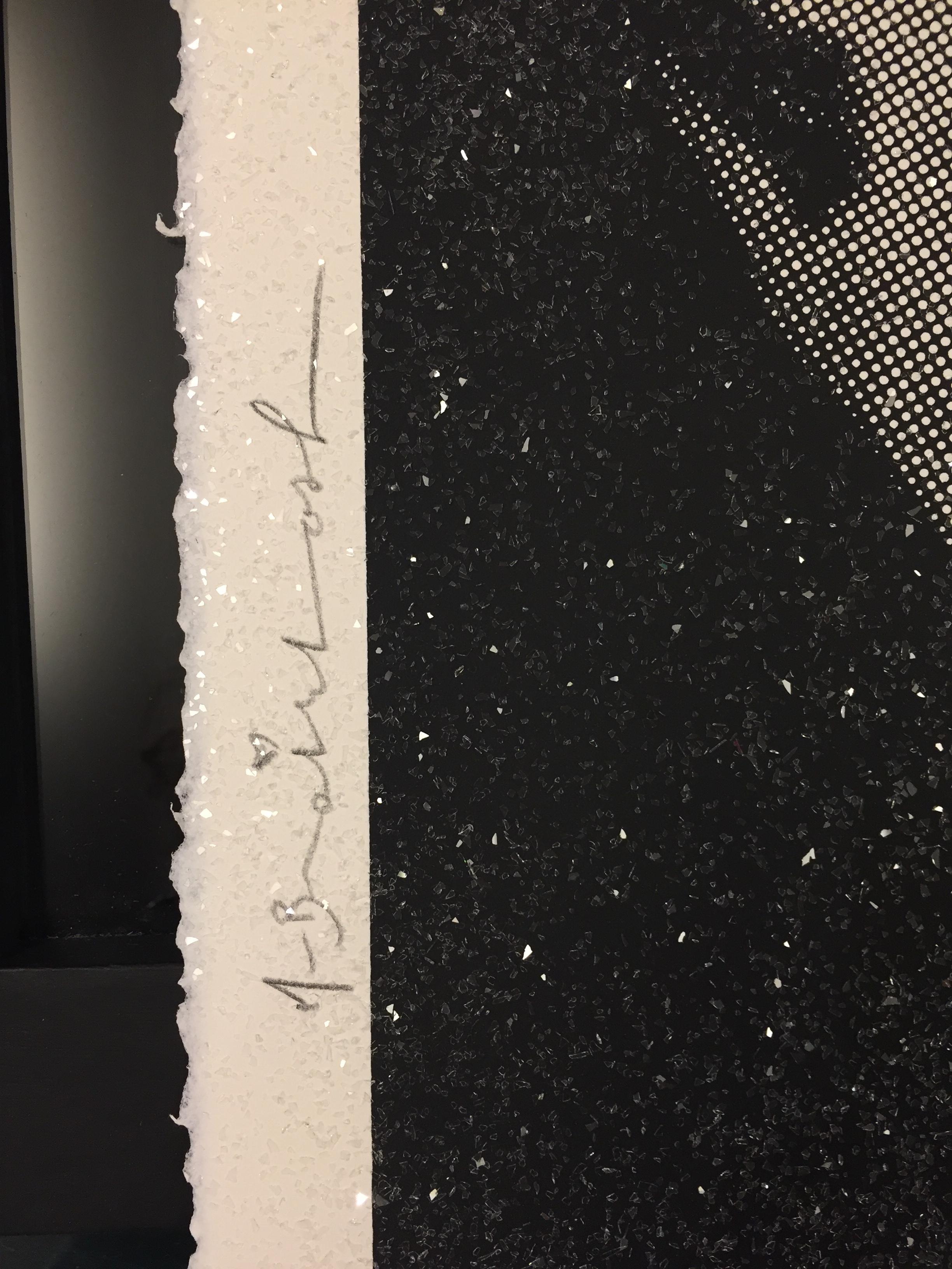 Happy Birthday Bob Marley is an original lithograph realized in 2019 by the writer and street artist Mr. Brainwash (pseudonym of Thierry Guetta).

Signed on the left and numbered 26/50 on the lower right corner in pencil.

Certificate of