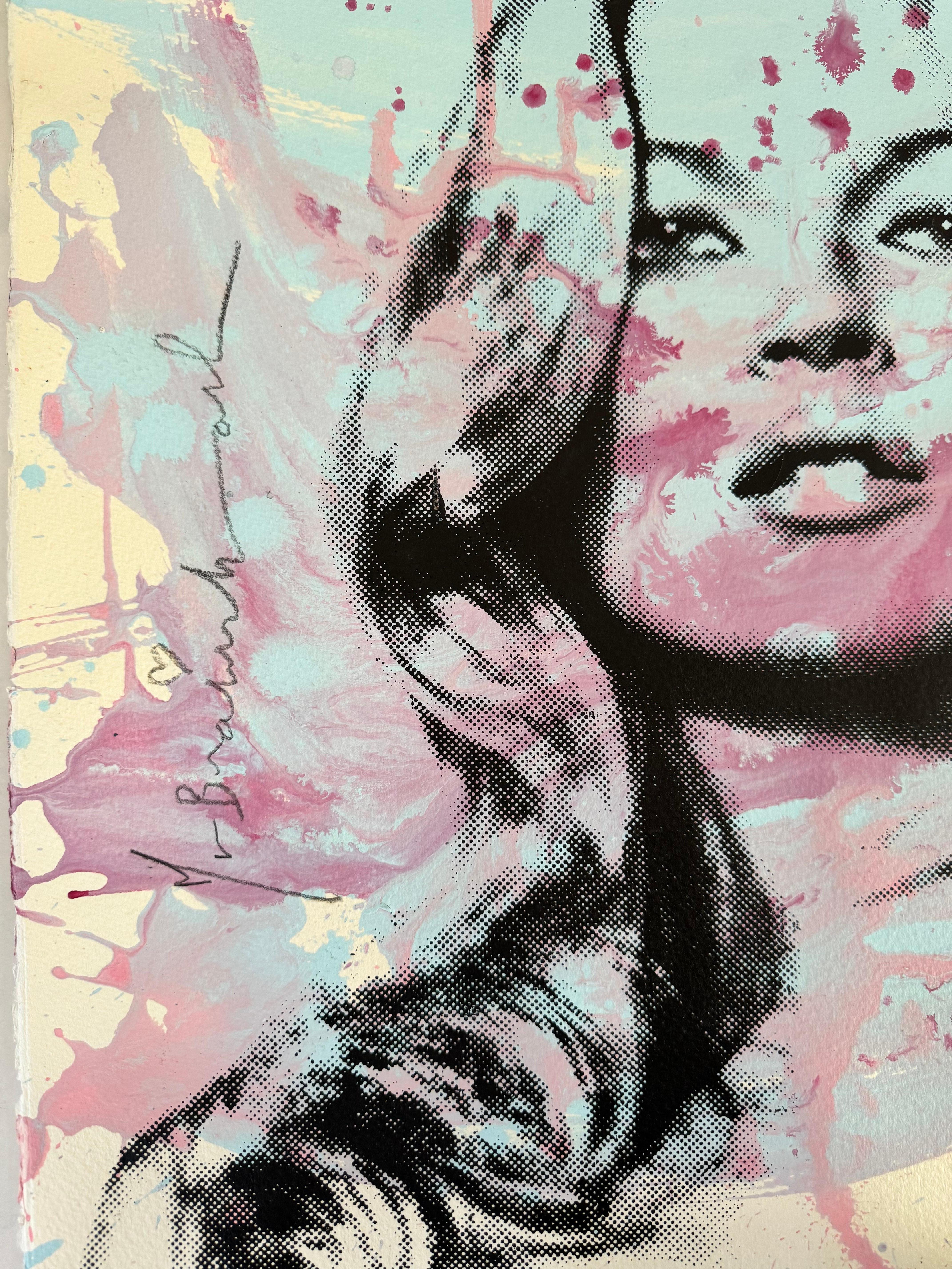 Kate Moss - Print by Mr. Brainwash