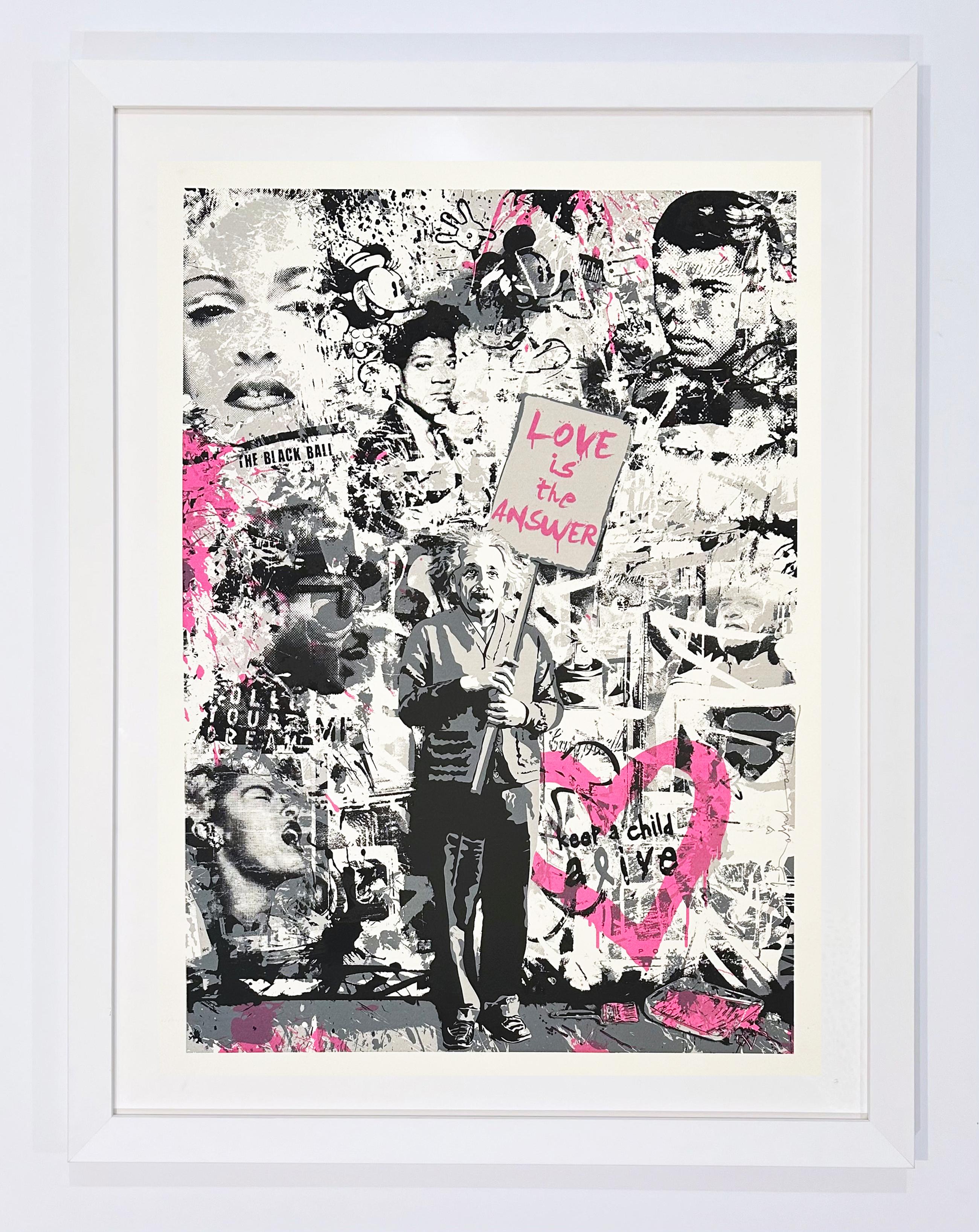Keep a Child Alive (Pink) - Print by Mr. Brainwash