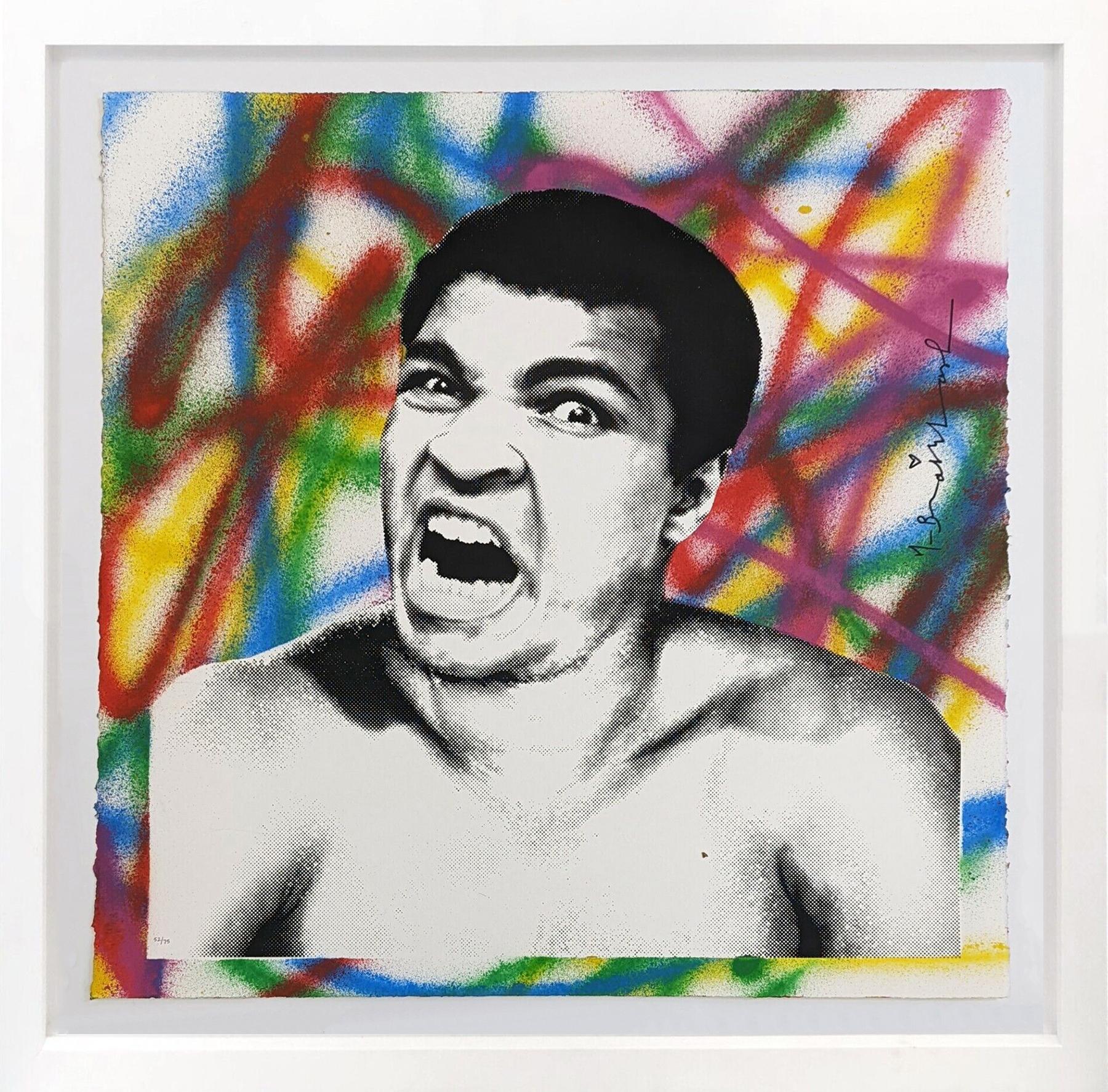 Mr. Brainwash Figurative Print - LEGENDARY ALI