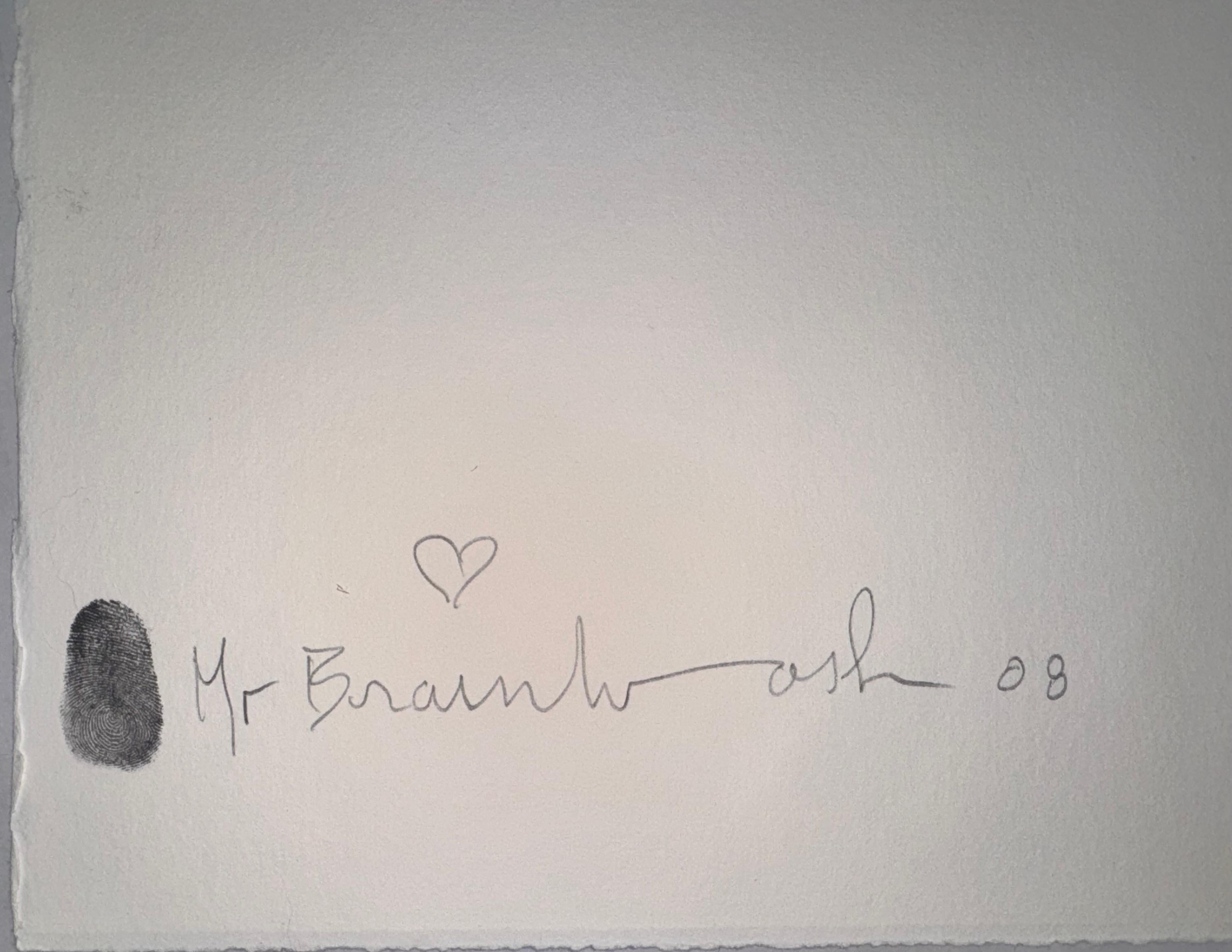 Litografía sobre papel BFK Rives
Edición 12 de 50
Firmado y numerado a lápiz y con la huella dactilar del artista