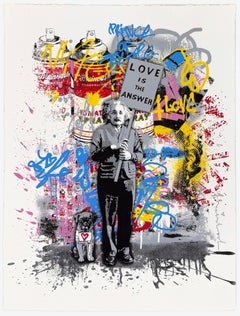 Love Is The Answer (serigrafia incorniciata e firmata a mano)