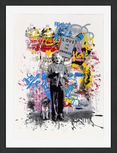 Love Is The Answer (serigrafia incorniciata e firmata a mano)