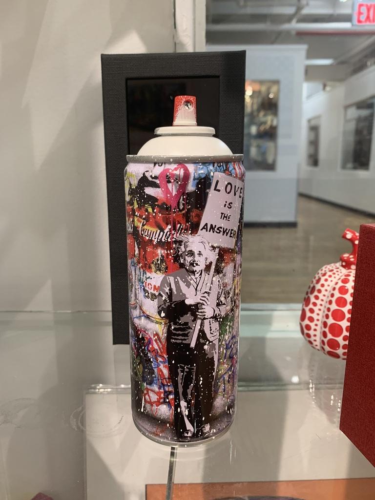 Love is the Answer (Red), in box hand numbered with thumbprint - Street Art Art by Mr. Brainwash