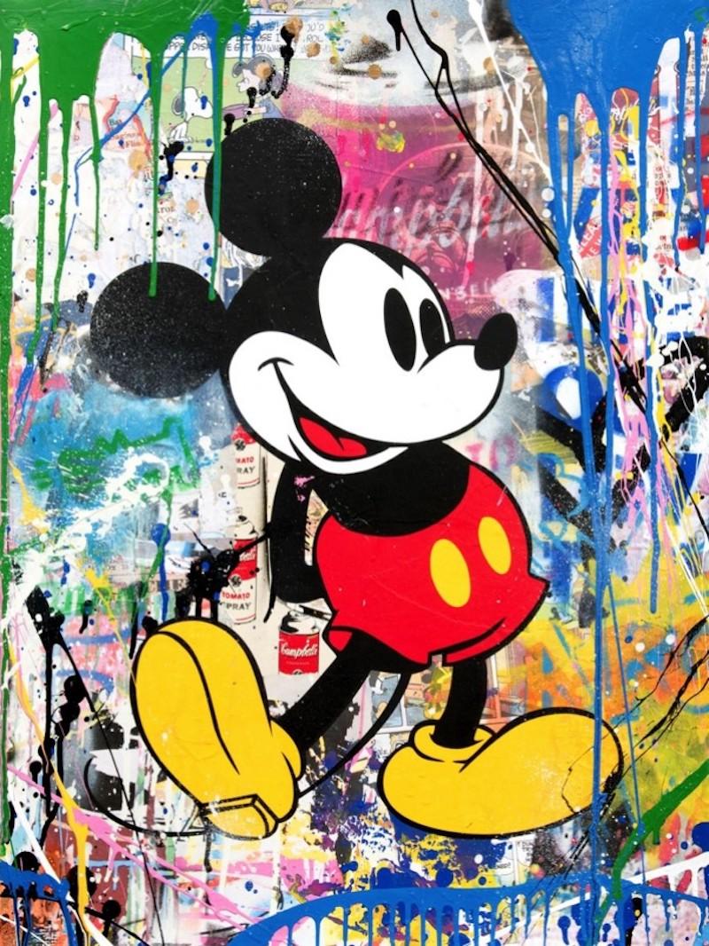 Mickey Campell`s Soup - Print by Mr. Brainwash