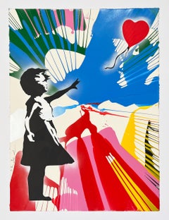Mr. Brainwash Balloon Girl