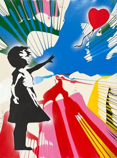 Mr. Brainwash Balloon Girl