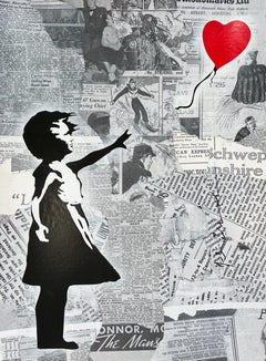 Mr. Brainwash Balloon Girl