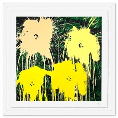 Mr. Brainwash, "Flowarh$" Framed Limited Edition Silk Screen Studio Proof