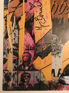 Mr. Brainwash Kate Moss Camera Lithograph Hand Signed NYC ICON'S Street Show