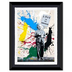 Mr. Brainwash, "M=BW2 Splash" Serigrafia incorniciata in edizione limitata
