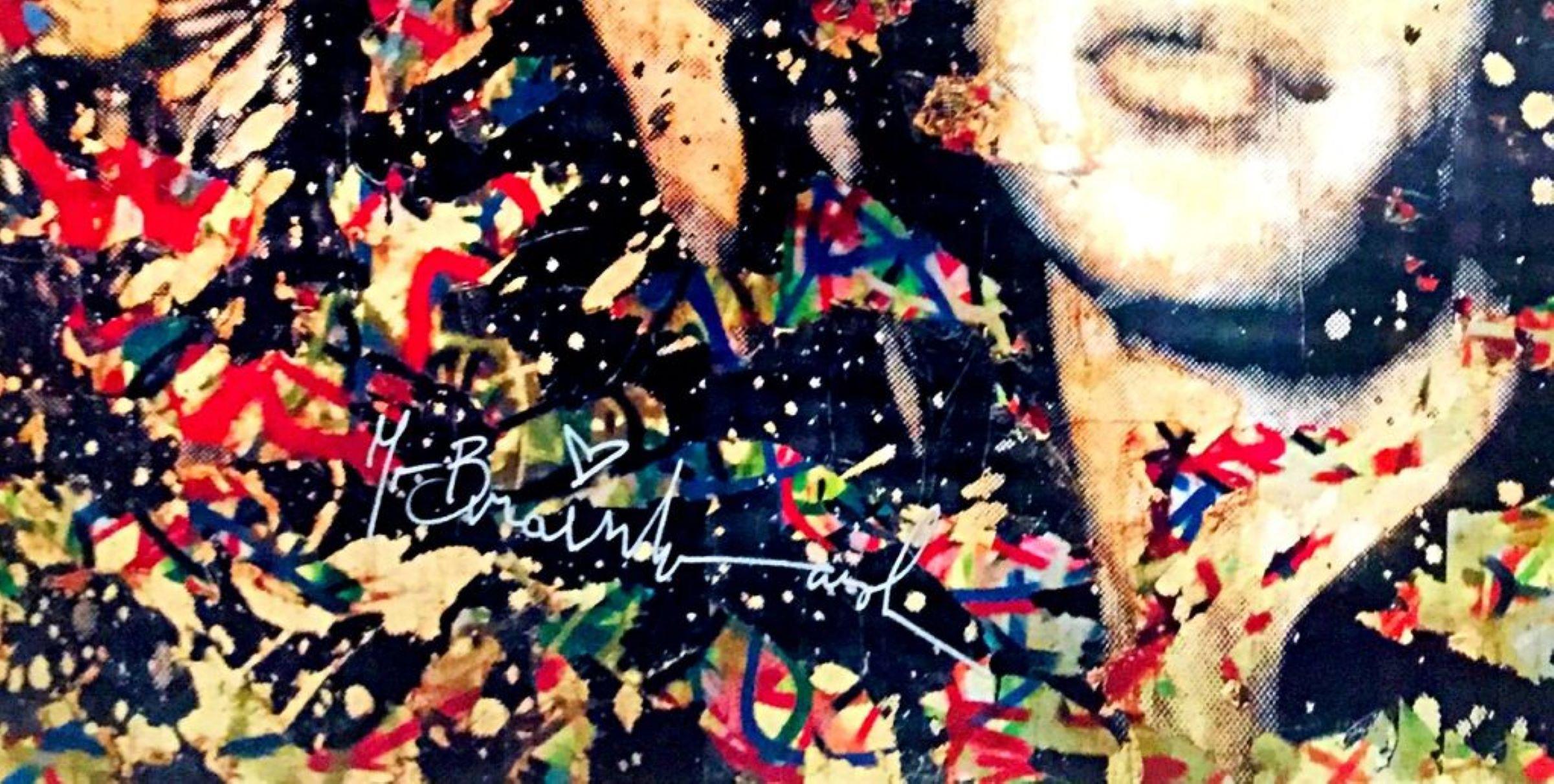 Mr. Brainwash, Mick Jagger and The Rolling Stones, rare lithographic poster 1