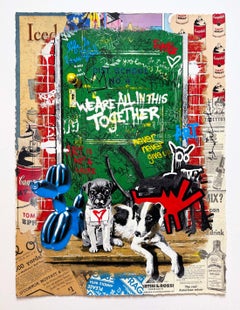 Mr Brainwash Street Art Screenprint, 2020, Signed, Artist's Best Friend