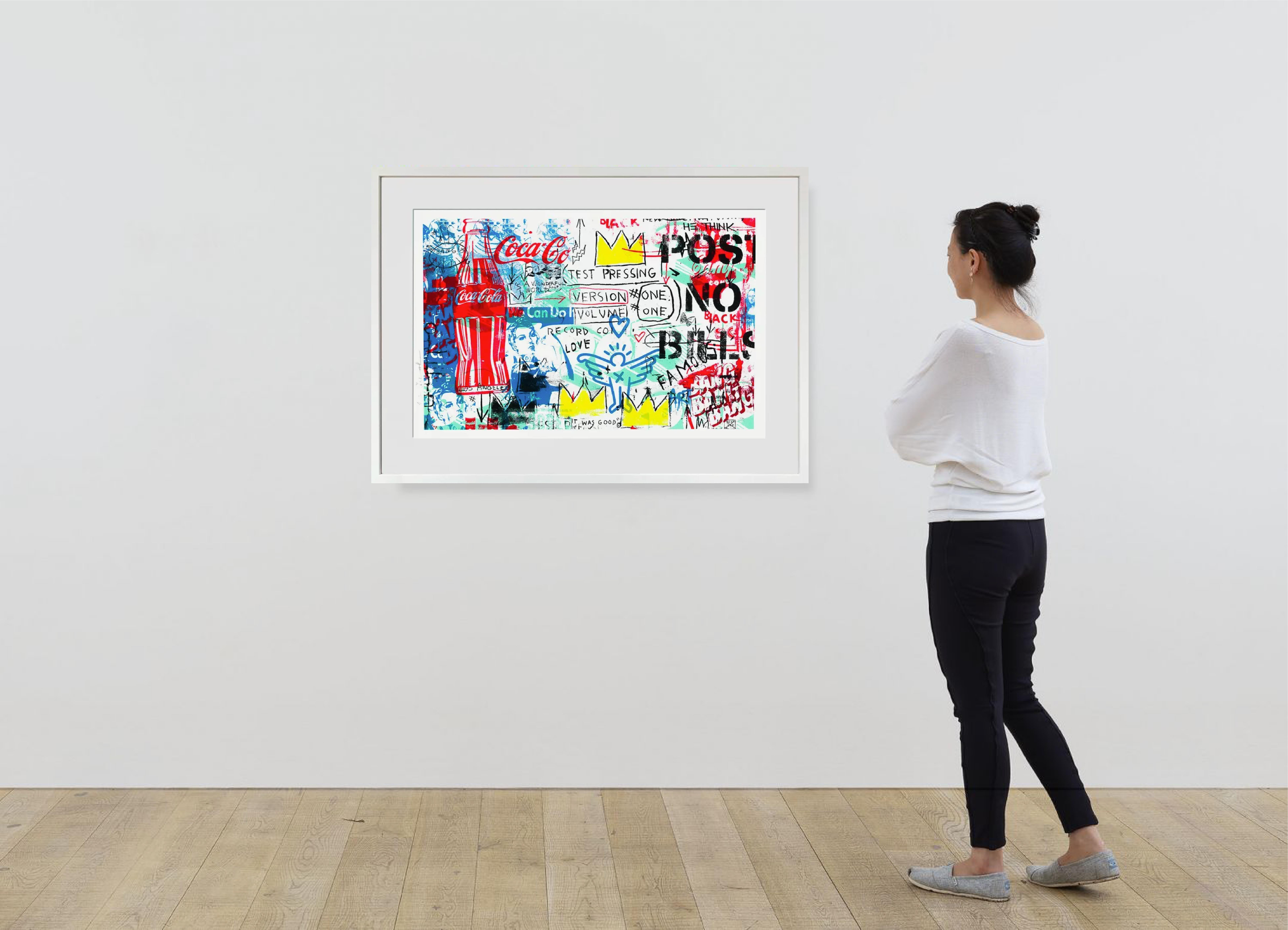 No Post, No Bills, Silkscreen on Archival Paper by Mr. Brainwash

For more than a decade, Thierry Guetta, under his moniker, Mr. Brainwash, has been pushing the envelope of contemporary art. The orchestrated collision of street art and pop art has
