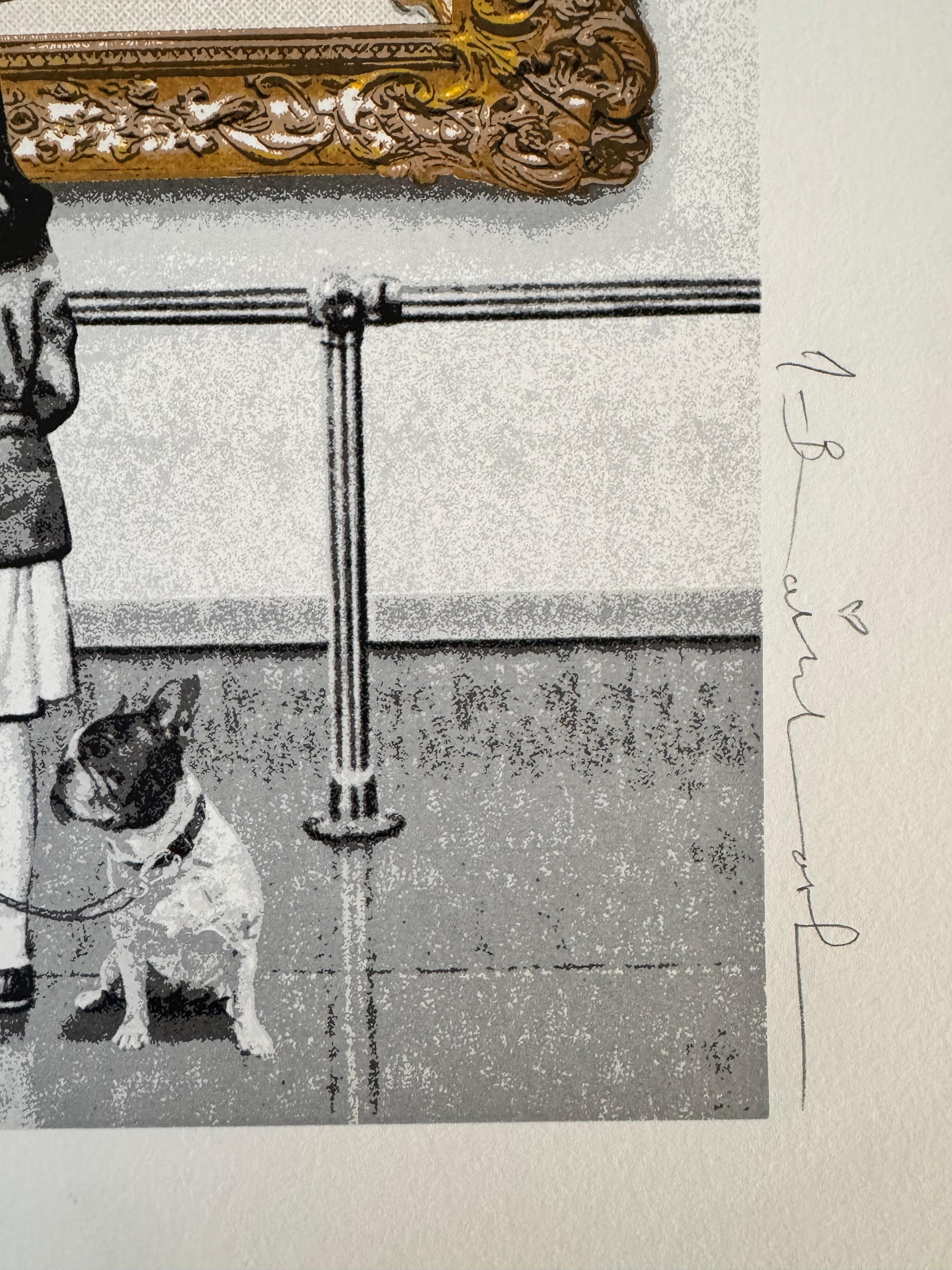 Screenprint in colors
Signed to right edge ‘Mr. Brainwash’. Numbered to lower left ‘72/80’ with thumbprint in person